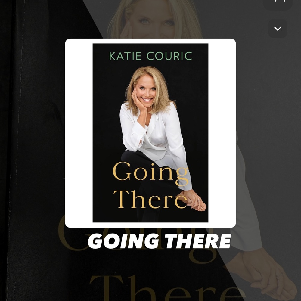 EUC Going There By Katie Couric Paperback Book